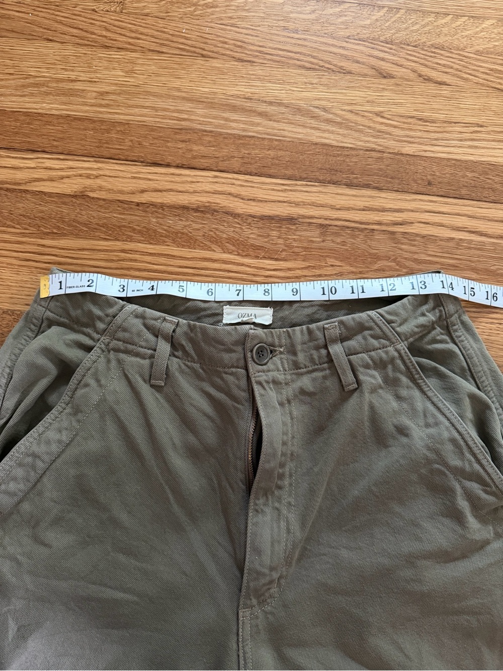 OZMA Jardin Pants in Algae Green - Picture 6 of 9